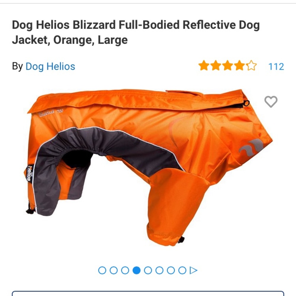 Dog Helios dog snow suit with legs